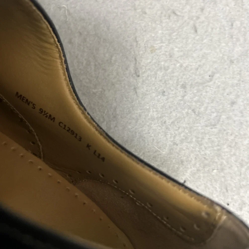 Cole Haan 9.5 M Grand OS Cap‎ Toe Oxford Black C12913 Lace Up Dress Shoes